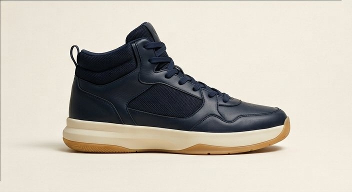 Midnight basketball shoe